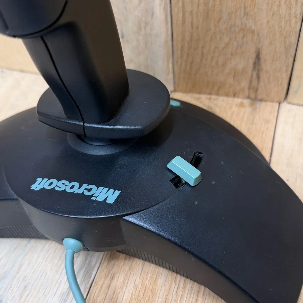 Microsoft SideWinder 3D Pro Black Flight JoyStick Simulator for PC